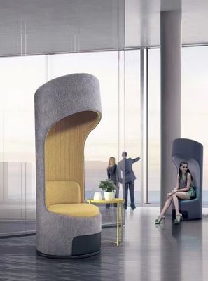 Fixed Shared Workspace Furniture Waiting Area Sofa 0.18CBM
