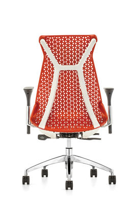 Ergo Meshback Netted Revolving Chair Hermen Miller Moon Black For Workspace